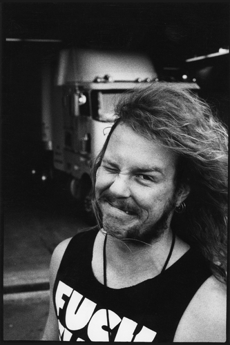 James Hetfield of Matallica in New York City 1988