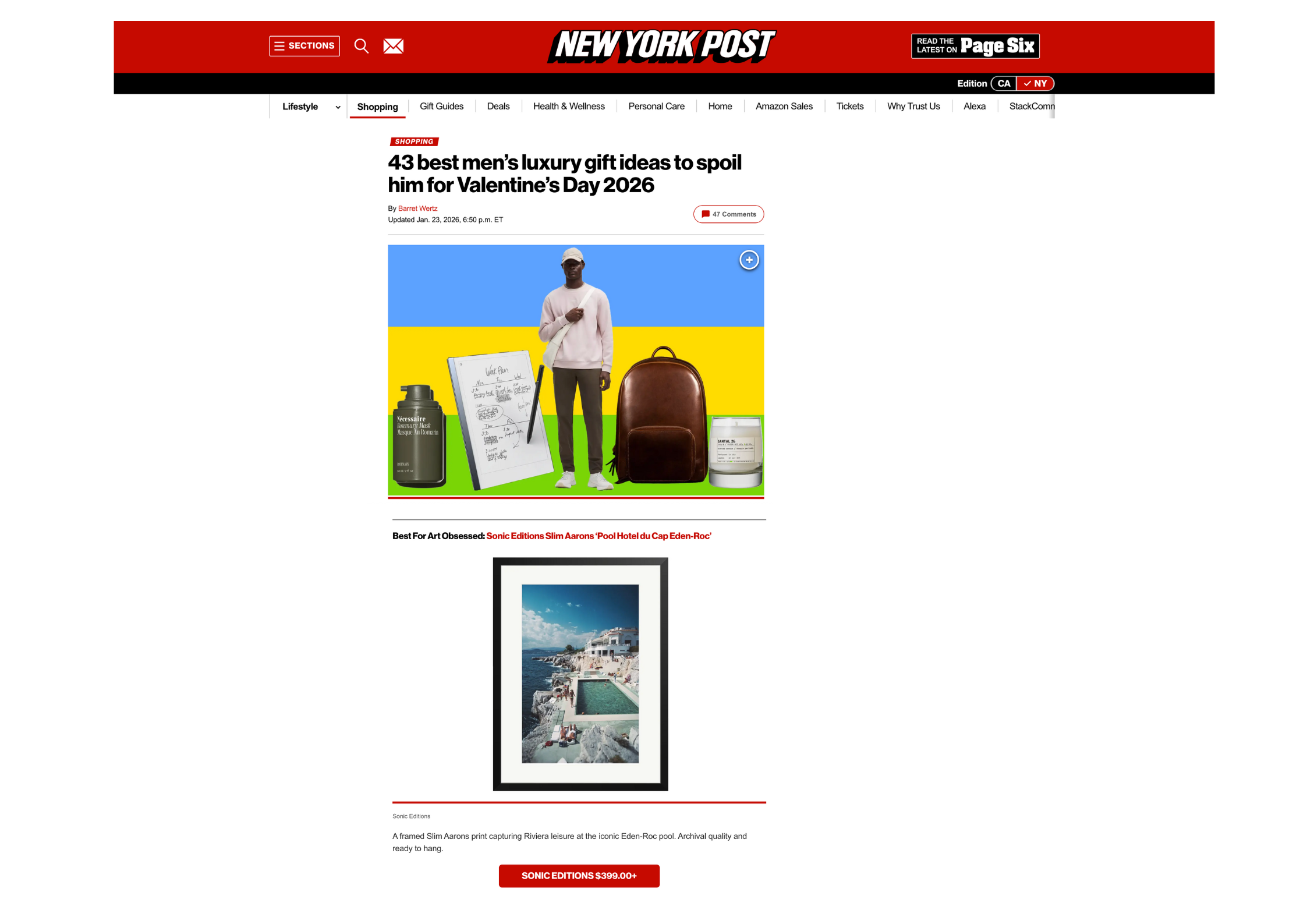 Valentine's Day in the Post