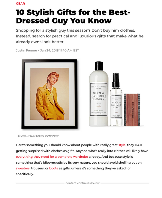 Men's Journal: Stylish Gifts for the Best Dressed Guy You Know