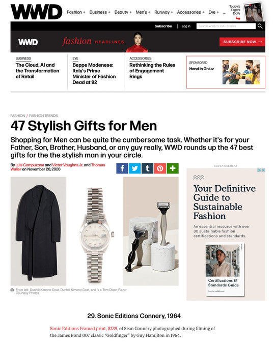 WWD: The 53 Most Stylish Gifts for Men this Season