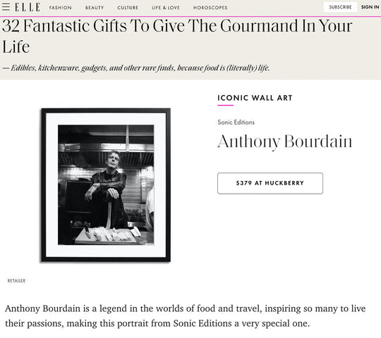 Elle: Fantastic Gifts to Give the Gourmand in Your Life