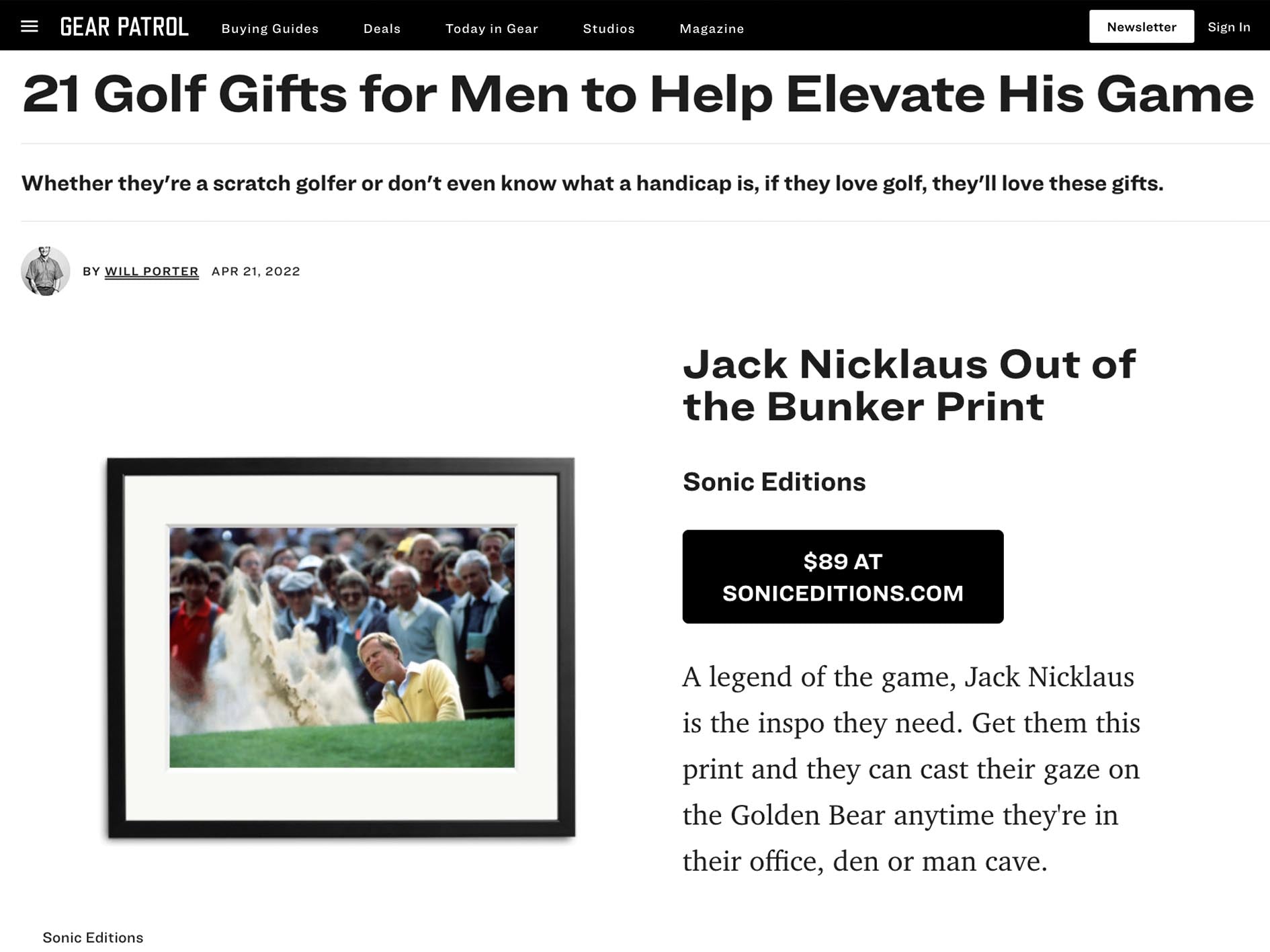 Gear Patrol: Golf Gifts for Men That Will Elevate His Game