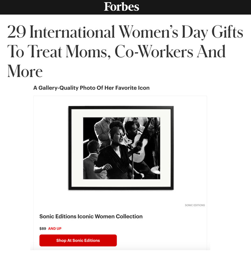 Forbes: International Women's Day Gifts to Treat Mom's Co workers and more