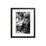 Alain Delon and Marianne Faithfull