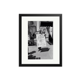 Allen Ginsberg Protesting