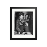 Amelia Earhart Checks Supplies