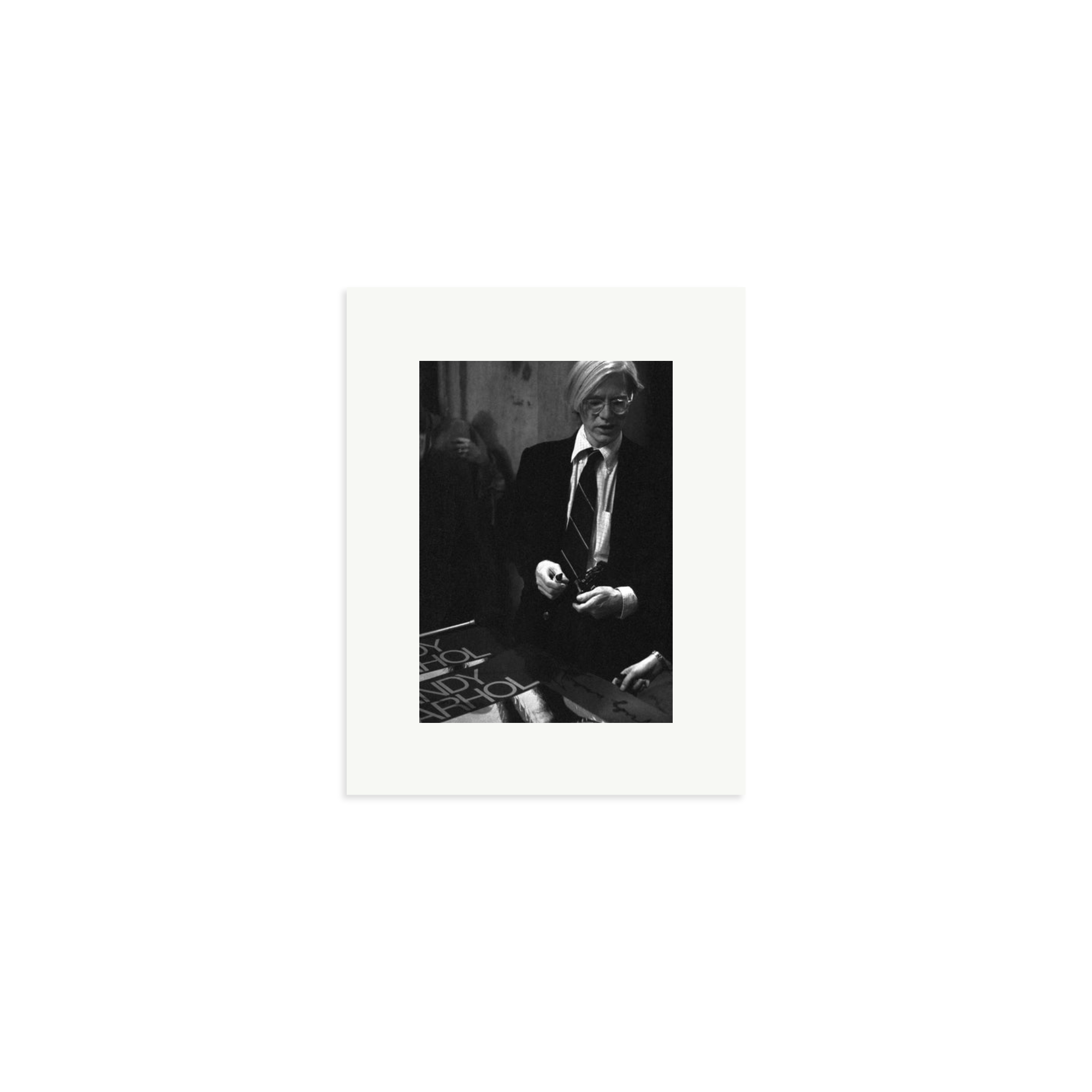 Andy Warhol, 1977 | Framed Photography