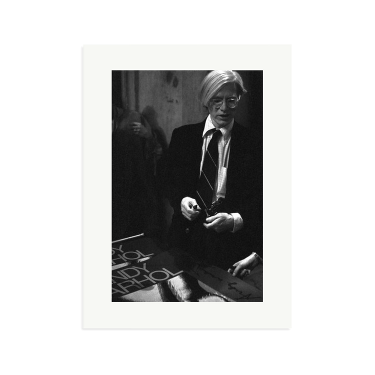 Andy Warhol, 1977 | Framed Photography