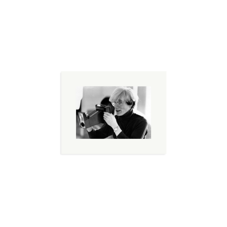 Andy Warhol and His Camera by Bridgeman Images | Photography
