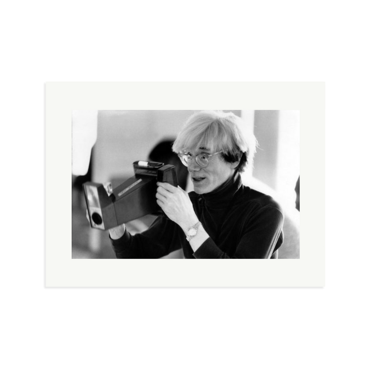 Andy Warhol and His Camera by Bridgeman Images | Photography