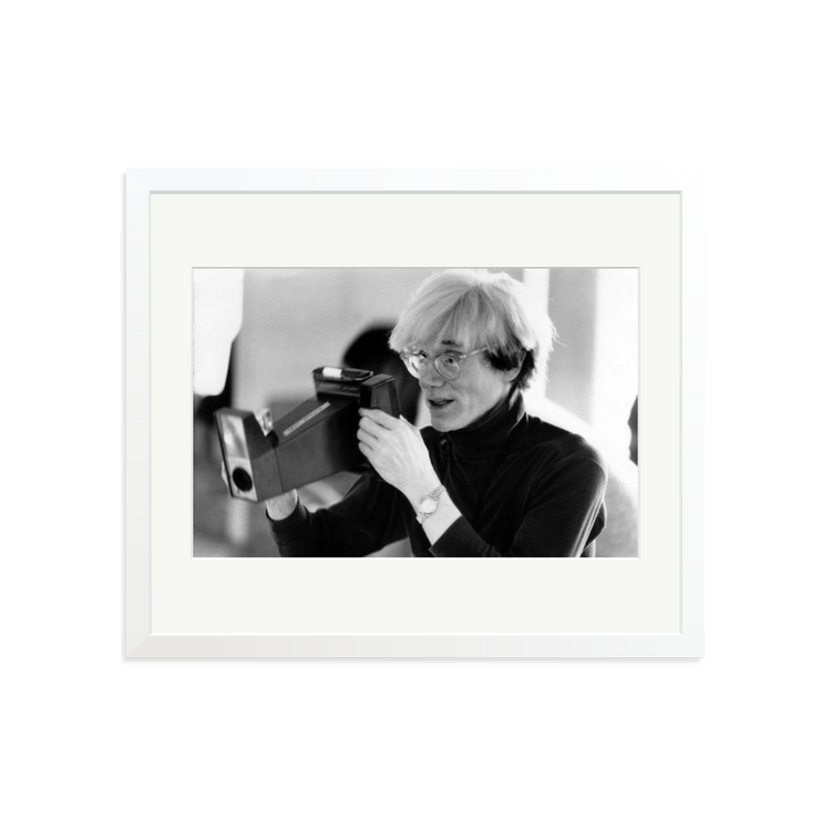 Andy Warhol and His Camera by Bridgeman Images | Photography