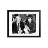 Andy Warhol and Mick Jagger
