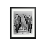 Bardot arrives in London