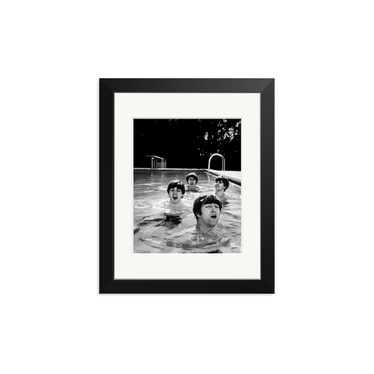 Beatles Taking a Dip | Framed Photography