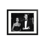 Bianca Jagger and Halston