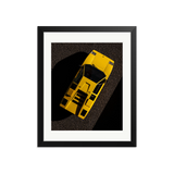 Birdseye View Lamborghini Countach