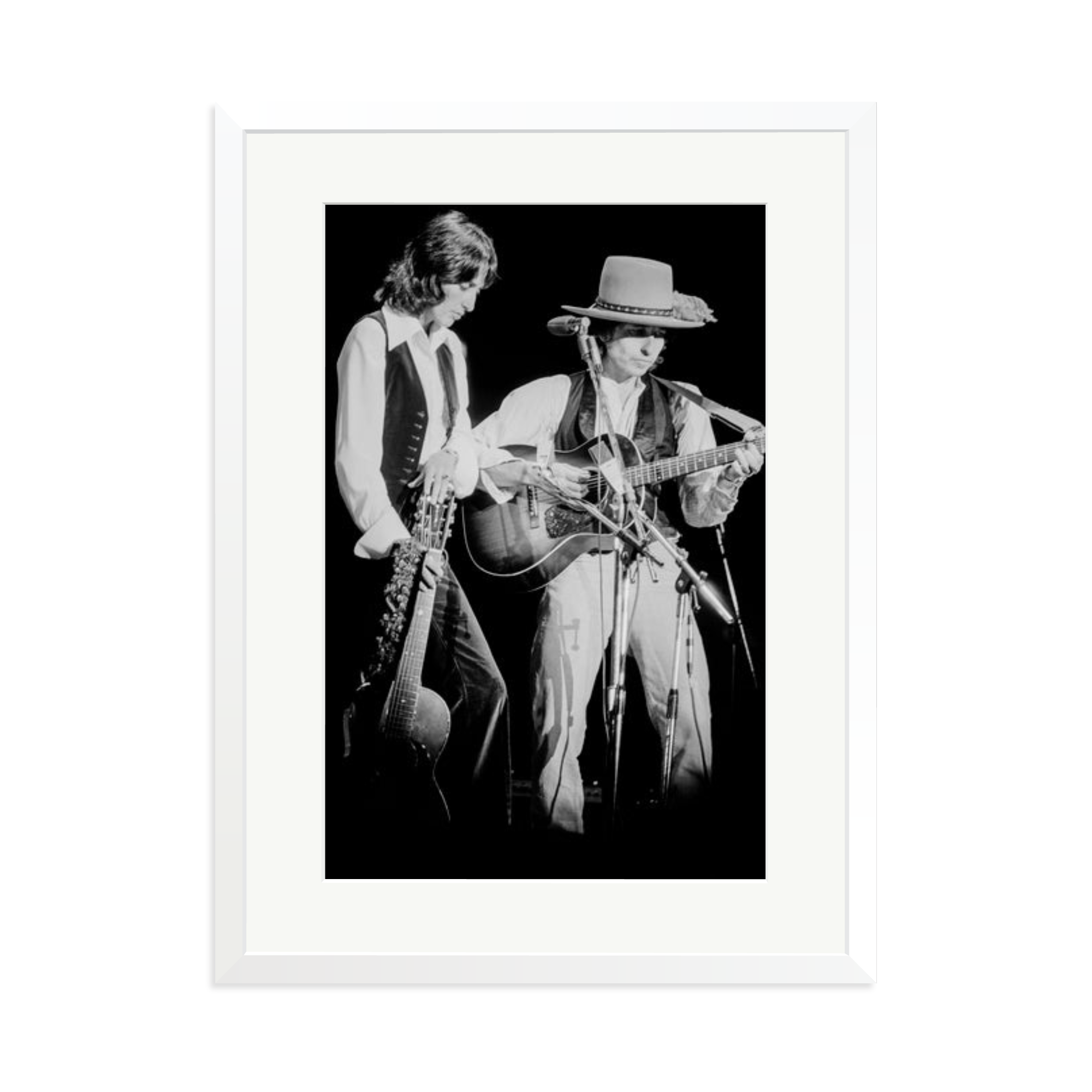 Bob Dylan and Joan Baez 1975 by George Lange | Photography