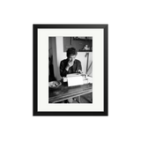 Bob Dylan at the Typewriter