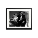 Bogart and Grahame on Set