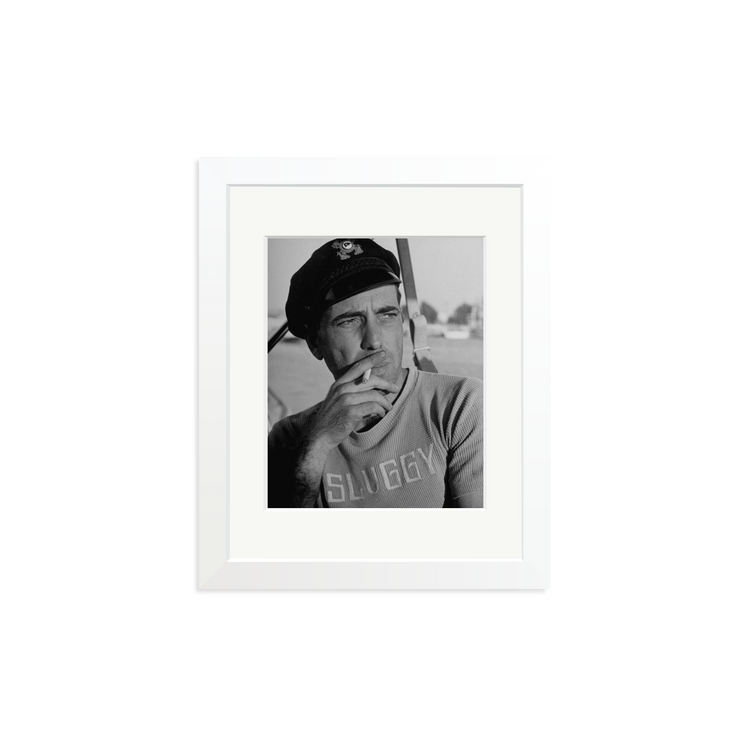 Bogart Smoking a Cigarette