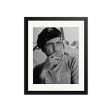 Bogart Smoking a Cigarette