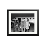 Burton And Taylor At Airport
