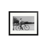 Catherine Deneuve On Bicycle