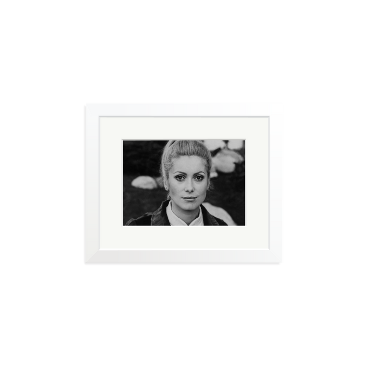Catherine Deneuve Portrait, 1967 | Framed Photography