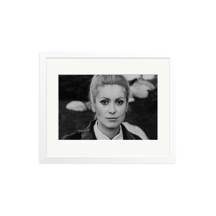 Catherine Deneuve Portrait, 1967 | Framed Photography