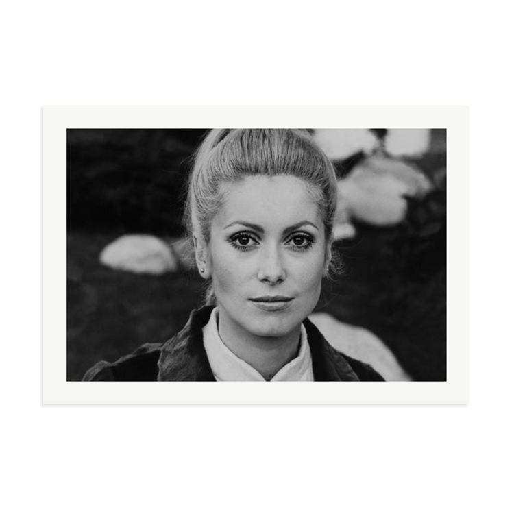 Catherine Deneuve Portrait, 1967 | Framed Photography