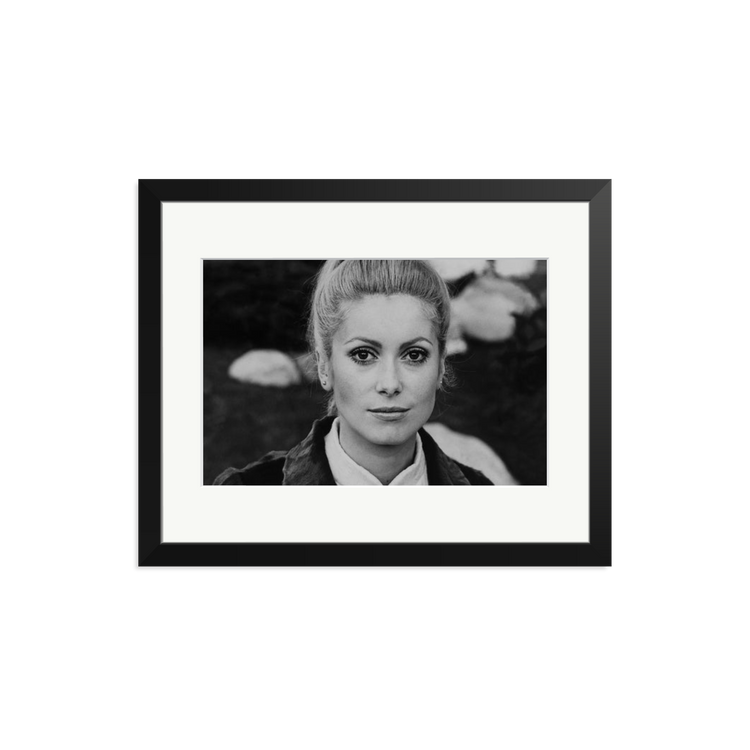 Catherine Deneuve Portrait, 1967 | Framed Photography