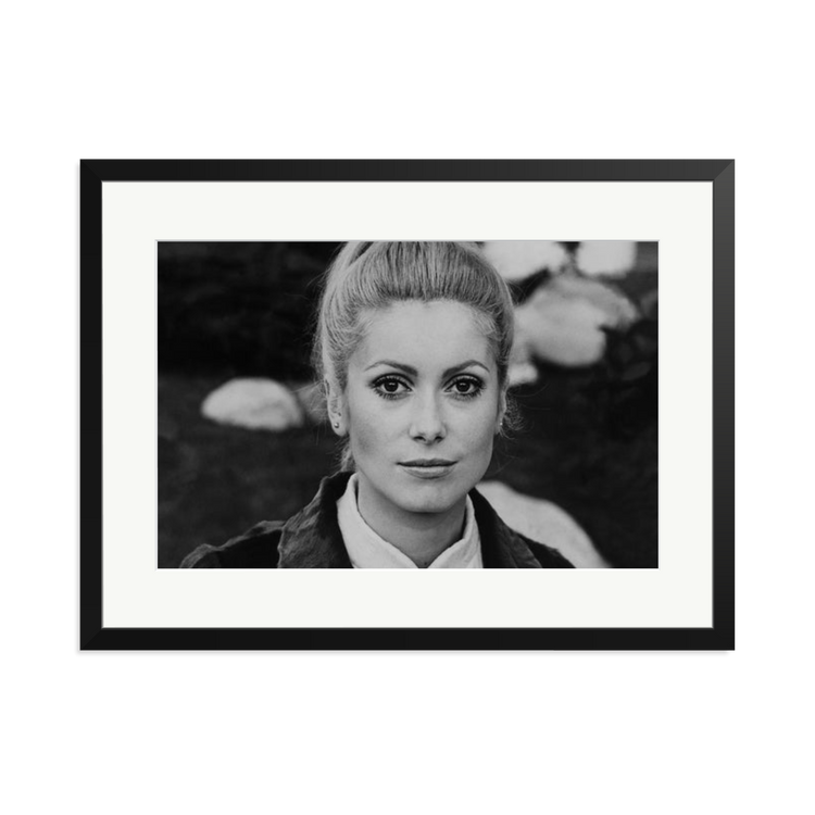 Catherine Deneuve Portrait, 1967 | Framed Photography