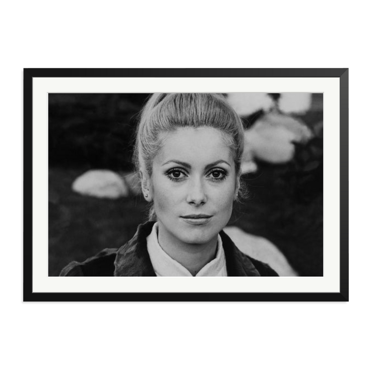Catherine Deneuve Portrait, 1967 | Framed Photography