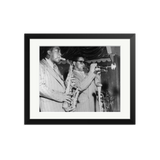 Charlie Parker and Dizzy Gillespie