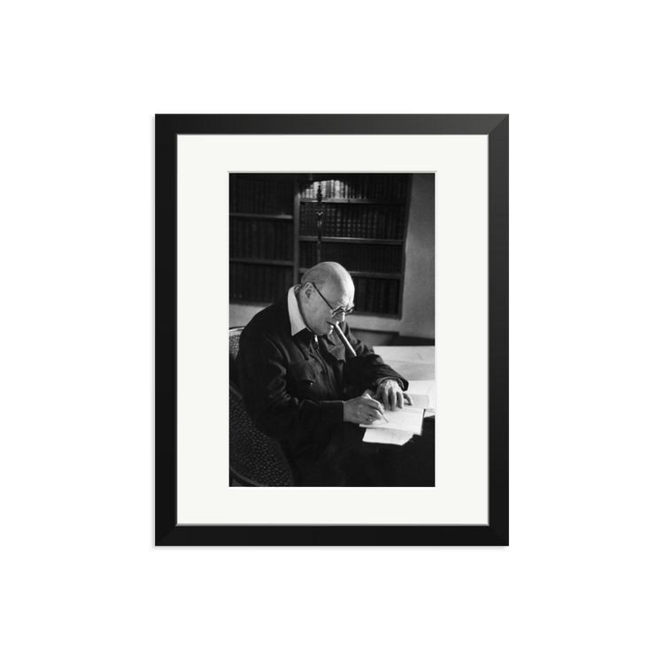 Churchill at Home | Framed Photography