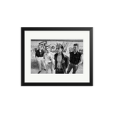 Depeche Mode by the Berlin Wall