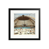 Dome-Covered Pool