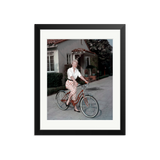 Doris Day on Bicycle