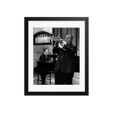 Duke Ellington and Louis Armstrong