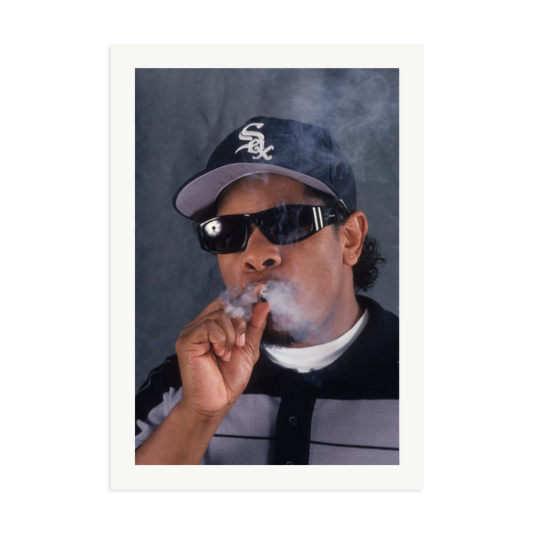 eazy e cigarettes A fun fact about was that he used to always roll with licorice paper, it was his favorite. I heard Method Man tell a story about meeting Eazy-E, and he said V2782 Eazy-E Compton Gangsta Art