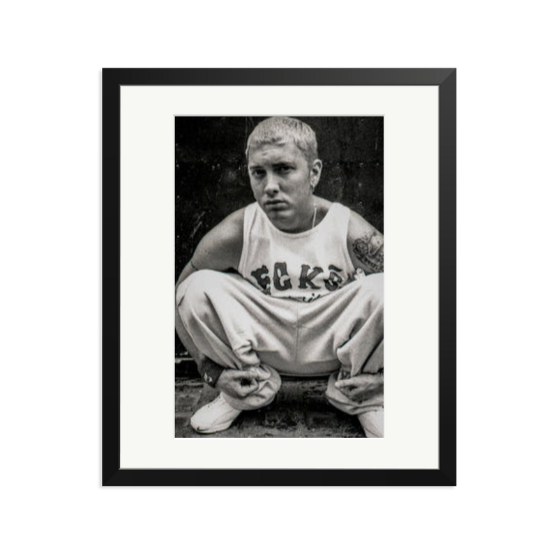 Eminem, 1999 by Stefan De Batselier | Framed Photography Eminem, 1999 by Stefan De Batselier | Framed Photography