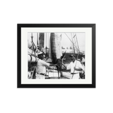 Ernest Hemingway with Marlin