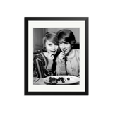 Francoise Dorleac and Catherine Deneuve