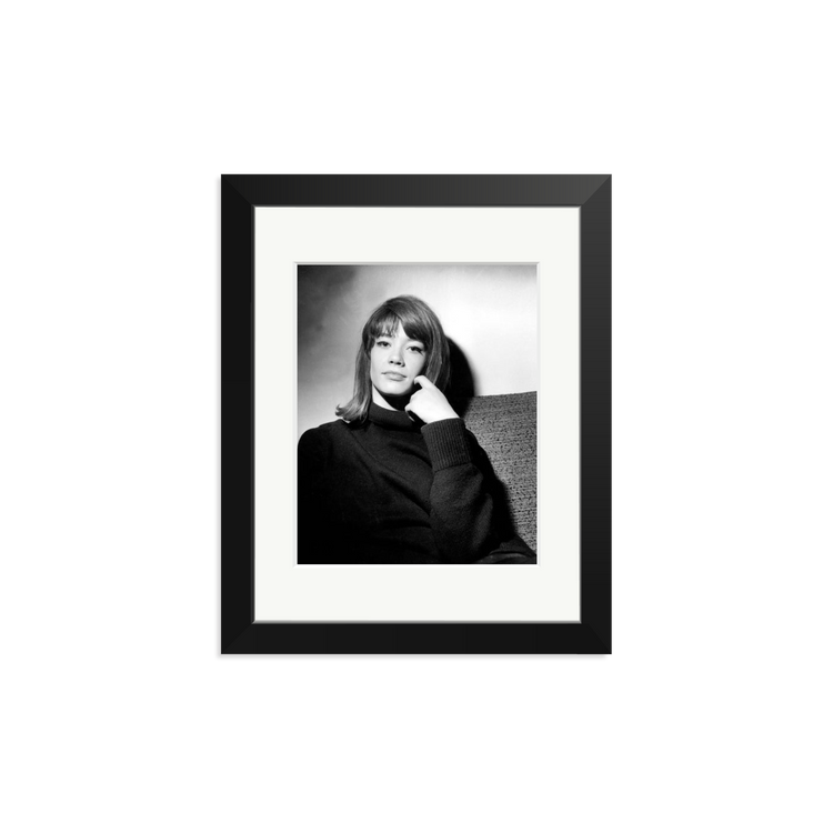 Photo Giclée Françoise Hardy – Tirage 8x12 Pouces – Brillant – Neuf