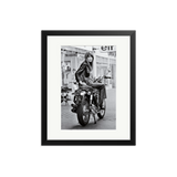 Francoise Hardy Motorcycle