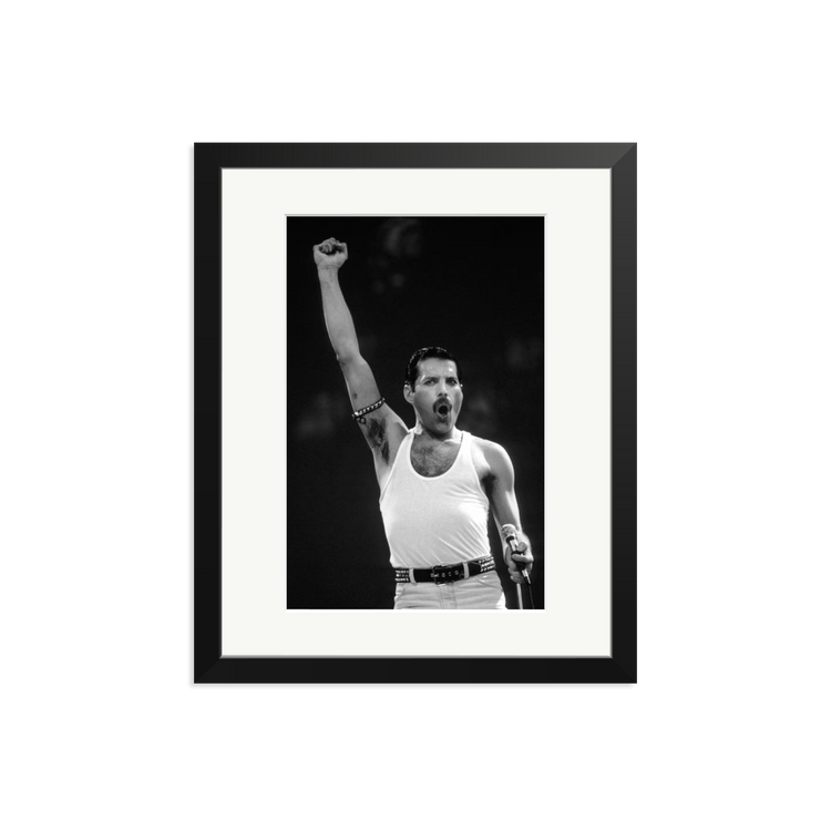 ライブエイド コンサート　写真集 Freddie Mercury, Live Aid Concert | Framed Photography