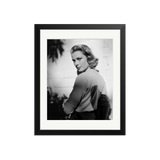 Grace Kelly Against the Wall