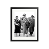 Grace Kelly at Orly Airport