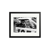 Hallyday Driving a Ford Mustang