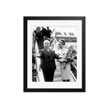 Hitchcock at the Airport with Hedren